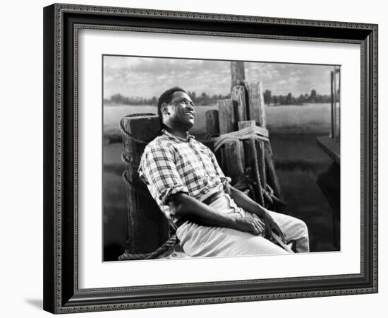 Show Boat, Paul Robeson, 1936-null-Framed Photo