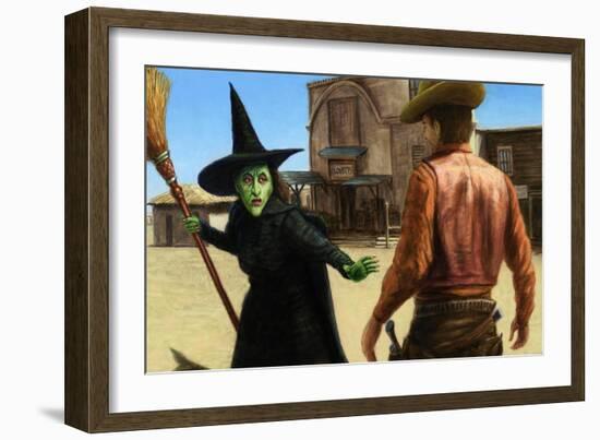 Showdown-James W. Johnson-Framed Giclee Print