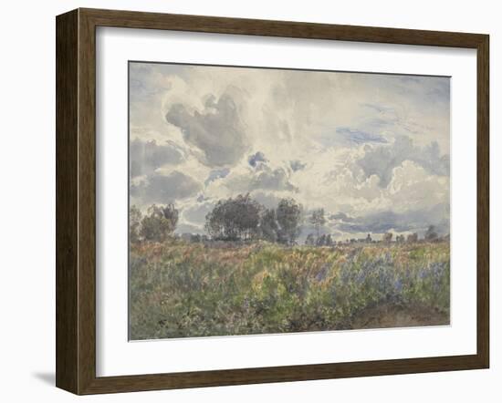 Showery June, Picardy, C.1870-Henry Moore-Framed Giclee Print