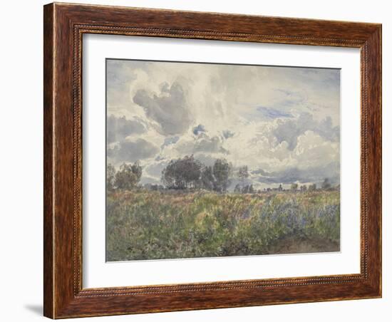 Showery June, Picardy, C.1870-Henry Moore-Framed Giclee Print