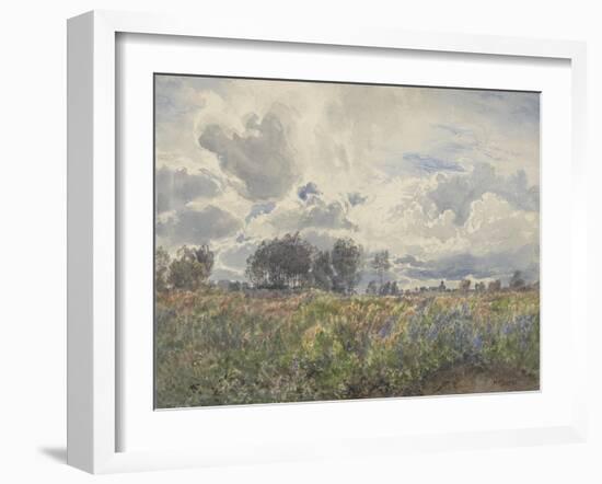 Showery June, Picardy, C.1870-Henry Moore-Framed Giclee Print