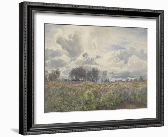 Showery June, Picardy, C.1870-Henry Moore-Framed Giclee Print