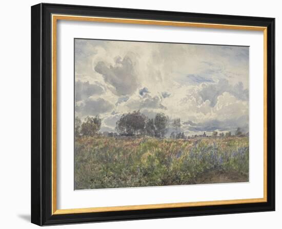 Showery June, Picardy, C.1870-Henry Moore-Framed Giclee Print