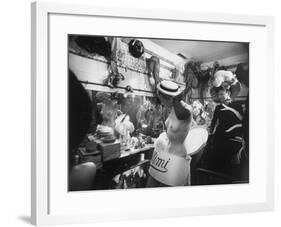 Showgirls Dressing Backstage for Show at the Lido Club-Gjon Mili-Framed Photographic Print