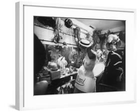 Showgirls Dressing Backstage for Show at the Lido Club-Gjon Mili-Framed Photographic Print