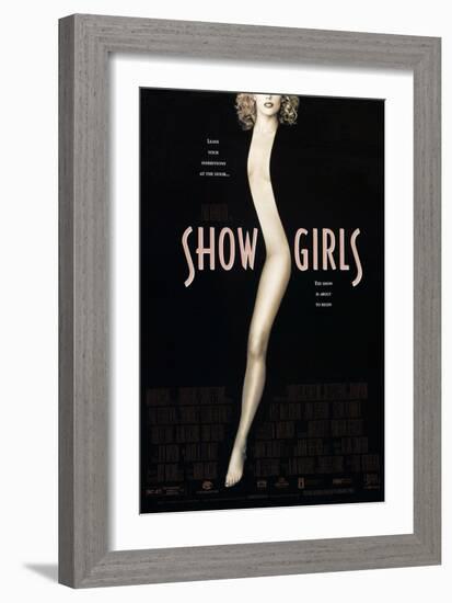 Showgirls, Elizabeth Berkley, 1995. © United Artists/courtesy Everett Collection-null-Framed Art Print