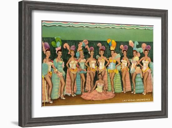 Showgirls, Las Vegas, Nevada-null-Framed Art Print