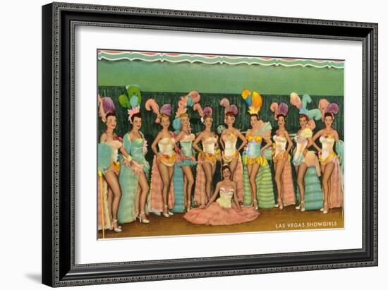 Showgirls, Las Vegas, Nevada-null-Framed Art Print