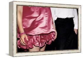 Showing Pink (Watermill Center Benefit, 2006)-Jessica Craig-Martin-Framed Stretched Canvas