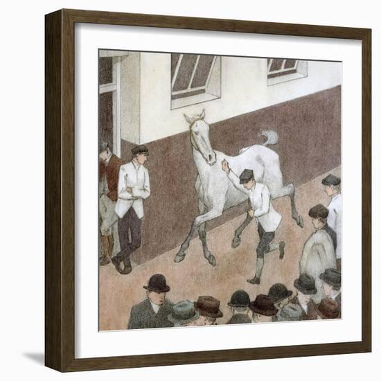 Showing the Paces, Aldridge's-Robert Bevan-Framed Giclee Print