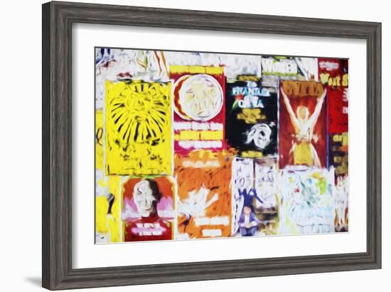 Shows ! - In the Style of Oil Painting-Philippe Hugonnard-Framed Giclee Print