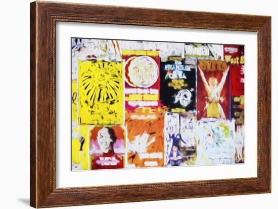 Shows ! - In the Style of Oil Painting-Philippe Hugonnard-Framed Giclee Print