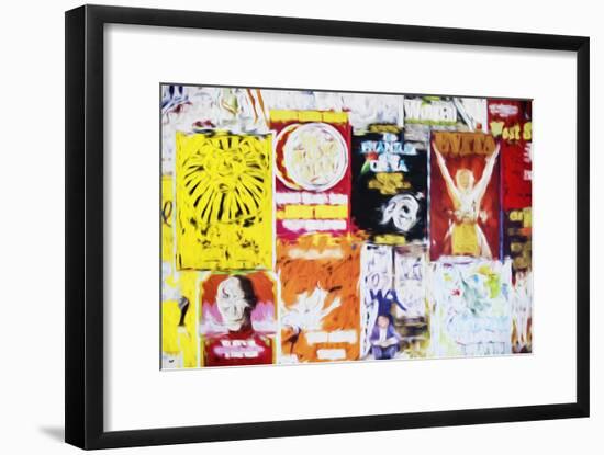 Shows ! - In the Style of Oil Painting-Philippe Hugonnard-Framed Giclee Print