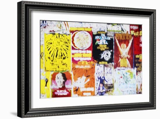 Shows ! - In the Style of Oil Painting-Philippe Hugonnard-Framed Giclee Print