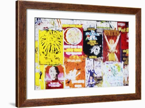 Shows ! - In the Style of Oil Painting-Philippe Hugonnard-Framed Giclee Print