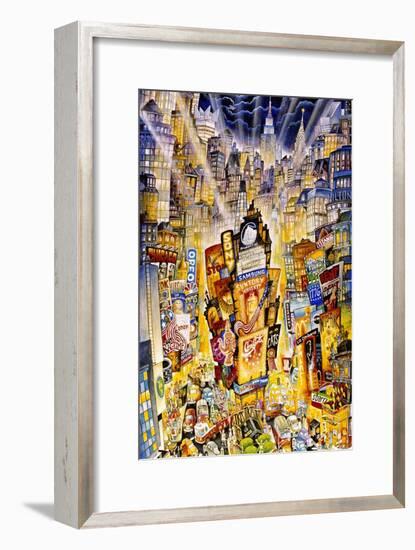 Showtime on Broadway-Bill Bell-Framed Giclee Print