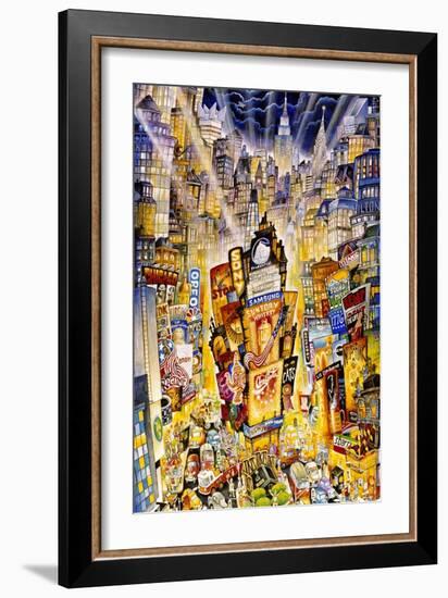 Showtime on Broadway-Bill Bell-Framed Giclee Print