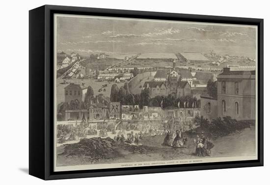 Showyards of the Royal Agricultural Society of England at Plymouth-Richard Principal Leitch-Framed Premier Image Canvas