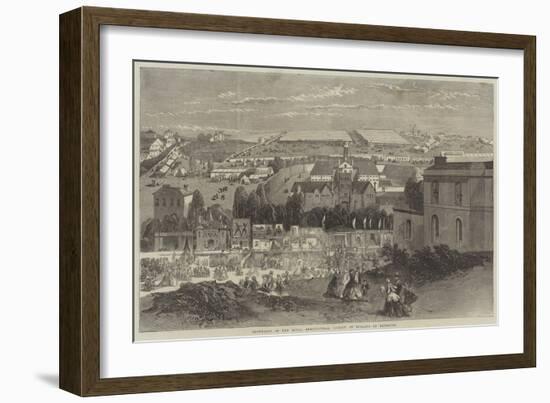 Showyards of the Royal Agricultural Society of England at Plymouth-Richard Principal Leitch-Framed Giclee Print