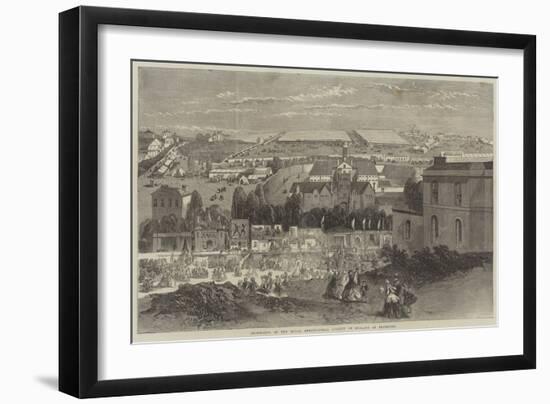 Showyards of the Royal Agricultural Society of England at Plymouth-Richard Principal Leitch-Framed Giclee Print