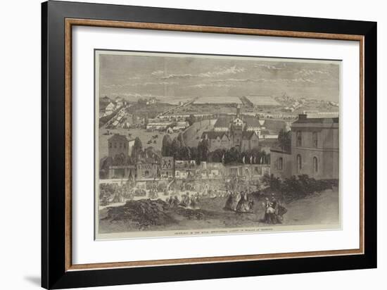 Showyards of the Royal Agricultural Society of England at Plymouth-Richard Principal Leitch-Framed Giclee Print