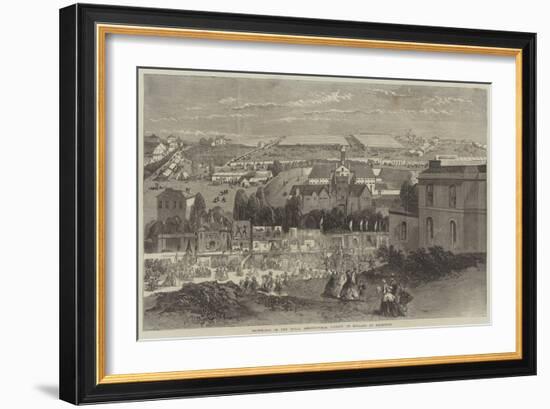 Showyards of the Royal Agricultural Society of England at Plymouth-Richard Principal Leitch-Framed Giclee Print