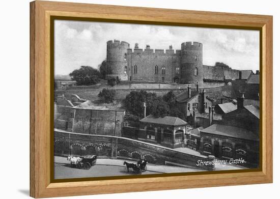 Shrewsbury Castle, Shrewsbury, Shropshire, C1900s-C1920S-Francis Frith-Framed Premier Image Canvas