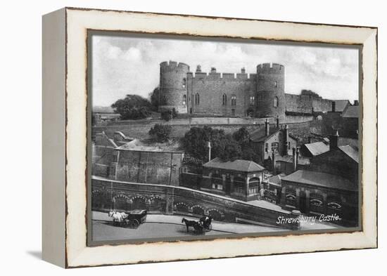 Shrewsbury Castle, Shrewsbury, Shropshire, C1900s-C1920S-Francis Frith-Framed Premier Image Canvas