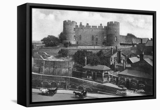 Shrewsbury Castle, Shrewsbury, Shropshire, C1900s-C1920S-Francis Frith-Framed Premier Image Canvas