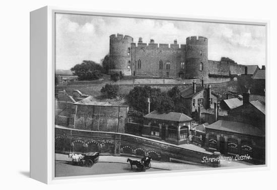 Shrewsbury Castle, Shrewsbury, Shropshire, C1900s-C1920S-Francis Frith-Framed Premier Image Canvas