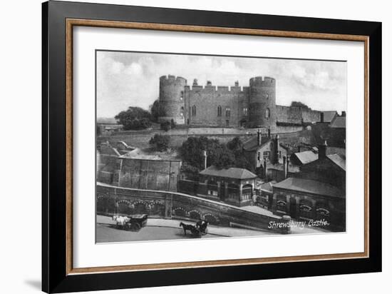 Shrewsbury Castle, Shrewsbury, Shropshire, C1900s-C1920S-Francis Frith-Framed Giclee Print