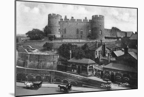 Shrewsbury Castle, Shrewsbury, Shropshire, C1900s-C1920S-Francis Frith-Mounted Giclee Print