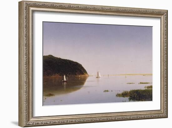 Shrewsbury River, New Jersey, 1859-John Frederick Kensett-Framed Giclee Print