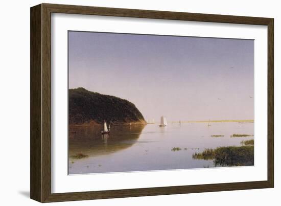 Shrewsbury River, New Jersey, 1859-John Frederick Kensett-Framed Giclee Print