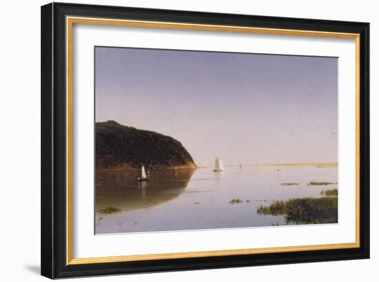 Shrewsbury River, New Jersey, 1859-John Frederick Kensett-Framed Giclee Print