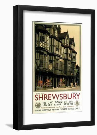 Shrewsbury-null-Framed Art Print