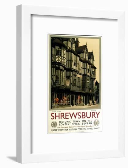 Shrewsbury-null-Framed Art Print