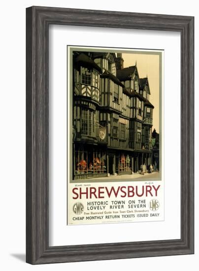 Shrewsbury-null-Framed Art Print