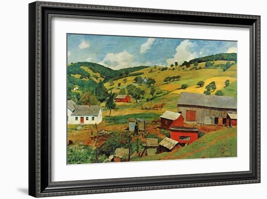 Shreyvogel Farm-Charles Shreyvogel-Framed Art Print