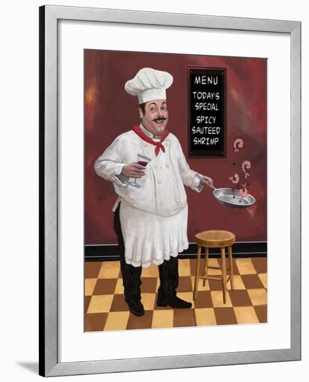 Shrimp Chef-Frank Harris-Framed Giclee Print