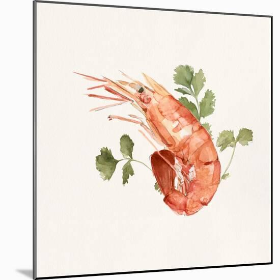 Shrimp for Dinner II-Emma Caroline-Mounted Art Print