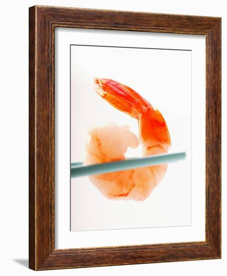 Shrimp on Chopsticks-null-Framed Photographic Print