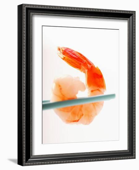 Shrimp on Chopsticks-null-Framed Photographic Print