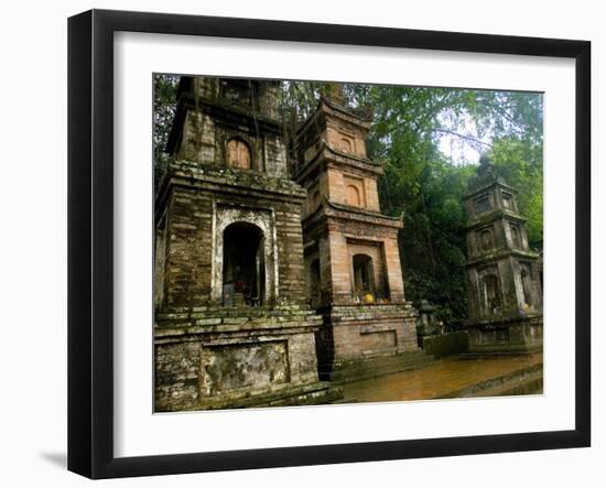 Shrine at Perfume Pagoda, Vietnam, Indochina, Southeast Asia, Asia-Ben Pipe-Framed Photographic Print