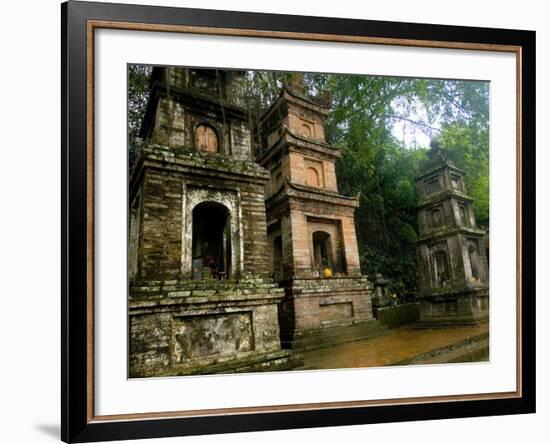 Shrine at Perfume Pagoda, Vietnam, Indochina, Southeast Asia, Asia-Ben Pipe-Framed Photographic Print