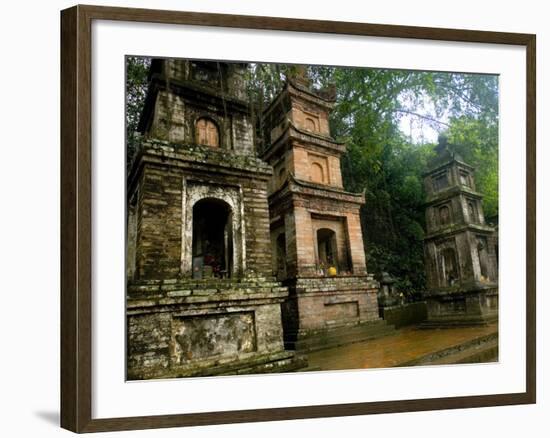 Shrine at Perfume Pagoda, Vietnam, Indochina, Southeast Asia, Asia-Ben Pipe-Framed Photographic Print