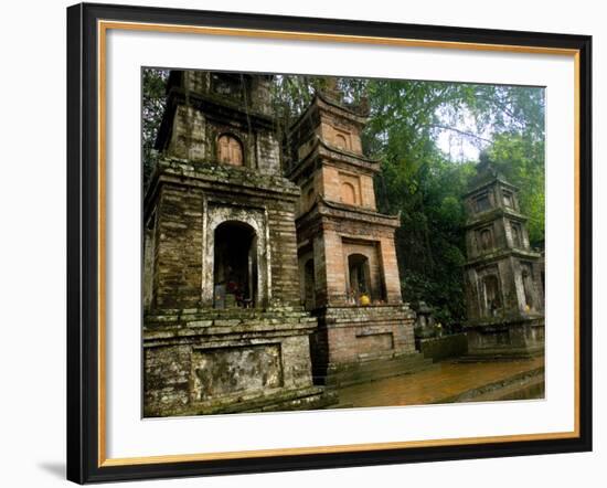 Shrine at Perfume Pagoda, Vietnam, Indochina, Southeast Asia, Asia-Ben Pipe-Framed Photographic Print