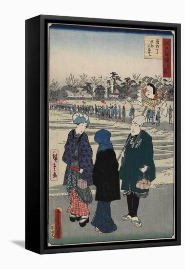 Shrine Fair on the Days of the Rooster, July 1864-null-Framed Premier Image Canvas