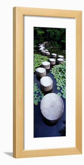 Shrine Garden, Kyoto, Japan-null-Framed Photographic Print