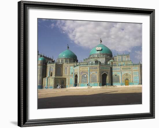 Shrine of Hazrat Ali, Who was Assassinated in 661, Mazar-I-Sharif, Afghanistan-Jane Sweeney-Framed Photographic Print